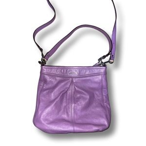 Purple Coach Crossbody Bag